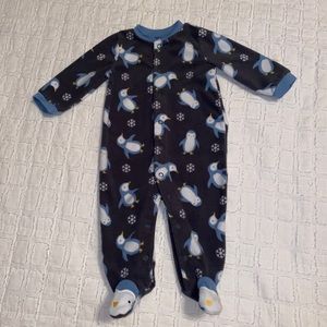Snow penguin footies